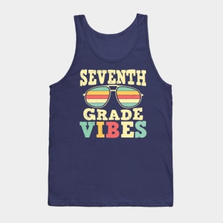 Back to School 7th Grade Vibes Tank Top